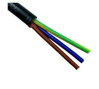 Câble de Gaine à 3 cœurs, Fils électriques en cuivre PVC, Cordon d'alimentation Flexible, Noyau d'extension contrôle du Signal, 16 18 19 20 22 AWG(RVV-3C 6m,20 AWG)