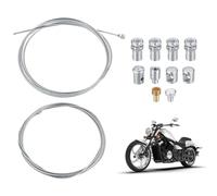 Câble de Gaz Accélérateur 2 Mètres Câble D'accélérateur Câble D'embrayage Câble de Frein Universel avec Serre Câble pour Moto Tondeuse Quad