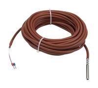 Câble de Gel silice NTC 10m, sonde en acier inoxydable, résistance 10K, capteur température RTD, 1 pièce