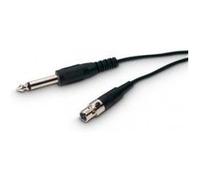 Câble de guitare 0,9 m, 3 pôles mini xlr/jack 6,3 mm pour ws100bp