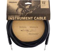 Câble de guitare D'Addario - Série ClasCâble d'instrument - 4.572 Mètres - Extrémité Droite - 1-Pack