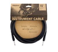 Câble de guitare D'Addario - Série Classic - Câble d'instrument - 4.572 Mètres - Extrémité Droite - 1-Pack