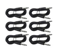 Cable De Guitarra Eléctrica, Cable De Guitarra Eléctrica | Cable De Audio Para Guitarra De 6 Piezas Cable De Guitarra De 1/4 De Pulgada | Câble De Audio Estéreo Cable De Conexión De Guitarra Versátil