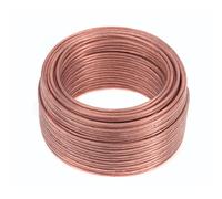 Câble de haut-parleur 03 VH-H - 2 x 25 mm. - 10 mt - Transparent