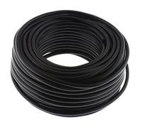 Câble de Haut-Parleur 2 x 0,75 mm² - Noir - 25 m - CCA Ronde - Pa Installation Câble Câble - Câble Audio - Boîte