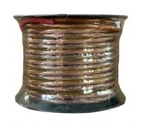 Câble De Haut-Parleur AIV Pour HiFi Audio De Voiture Transparent 10M 2X2,5MM²