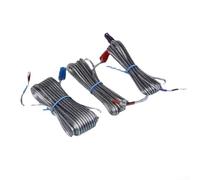 Câble de haut-parleur en cuivre de haute qualité 4 m/10 m avec connecteurs à code couleur pour systèmes Home Cinéma Samsung 5.1, compatible avec HT-H5500K/HT-H5530K (10 m)