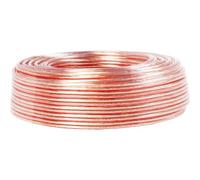 LogiLink - Câble de haut-parleur - 2.5 mm² - 50 m - transparent