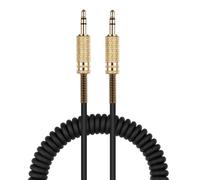 Câble de haut-parleur Marshall - Rallonge auxiliaire de rechange - Câble audio spiralé de 3,5 mm - Pour haut-parleur Bluetooth Marshall Action II Stanmore II Woburn II Stockwell