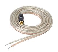 Câble de haut-parleur RCA Câble d'enceinte vers fiche RCA mâles Câble audio de haut niveau pour connecteur RCA plaqué or pour amplificateurs et caisson de basses - 2 M