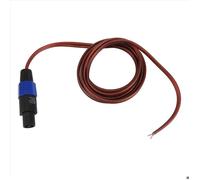 Câble de Haut-Parleur Speakon Câble à ExtréMité Ouverte à Fil Nu Speakon à Câble de Haut-Parleur Cordon de Connexion D'Amplificateu