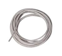 Cable de haut-parleur torsade en argent resistant aux hautes temperatures, 2 m, 32 brins, pour reparation