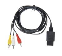 Câble de haute qualité 180cm 6FT AV TV RCA, pour cube de jeu/pour SNES GameCube/pour Nintendo pour N64 64, prix de gros
