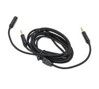 Câble de Liaison de Chat de Fête pour Chat Link, Câble de Connexion Adaptateur, Fil en Cuivre sans Oxygène Noir, 6,7 Pieds pour les Joueurs