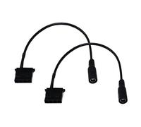 Câble de liaison pour ventilateur de réfrigérateur - CC 5,5 x 2,1 mm - Connexion au cordon d'alimentation électrique 4 broches