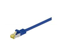 Câble de Liaison RJ45 - GOOBAY - CAT 7 - S-FTP (PiMF) - 30m - Bleu