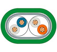 Câble de liaison Siemens 6XV1850-2JH60 vert 1 pc(s)