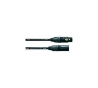 Câble de liaison xlr [1x xlr femelle - 1x xlr mâle] cpm 2,5 fm noir 2.50 m