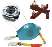 Câble de Ligne de Vie Auto-rétractable, Protection Contre Les Chutes, Longe rétractable Portable, antichute à Haute Altitude, équipement de Protection individuelle, Charge: 330 LB (Taille : 5 m)