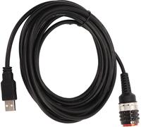 Câble de l'outil de diagnostic pour camion 88890305 Scanner Câble de connexion USB Câble d'enregistrement des données et de réglage des paramètres pour les outils de diagnostic Vocom