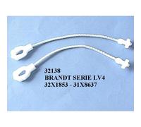Brandt Câble de maintien de porte lave-vaisselle 32X1853 – Jeu de 2 (61874-15181)