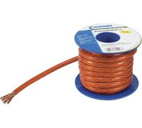 Câble de masse Conrad Components 607407 1 x 35 mm² rouge, transparent 5 m