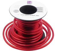 Câble de masse TRU COMPONENTS 93030c469 1568965 1 x 2.50 mm² rouge 5 m