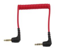 Câble de microphone de rechange 3,5 mm compatible avec Rode Wireless Go VideoMic GO 2/VideoMicro 3,5 mm mâle vers mâle TRS vers TRS audio microphone auxiliaire