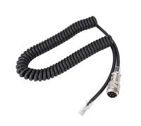 Câble de microphone, fil de microphone, câble adaptateur de microphone, convertisseur de microphone, adaptateur de microphone modulaire 8 broches vers RJ-45 adapté pour Yaesu FT-450D FT-897D FT-991 FT