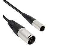 Câble de microphone mini XLR mâle vers XLR mâle, 3 broches mini vers carte 3 broches Nong pour appareil photo BMPCC 4K - 0,3 m