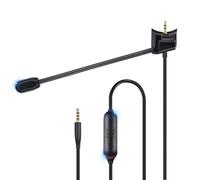 câble de Microphone pour casque de jeu Bose, silencieux et confortable, QC45, interrupteur muet pour PC portable, PS4, PS5