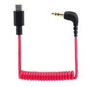 Câble de microphone USB C vers TRS 3,5 mm pour Rode Wireless Go 2 Hollyland Lark M1M2 Deity iPhone 15/16 Samsungs S23 MacBook Google Pixel Android