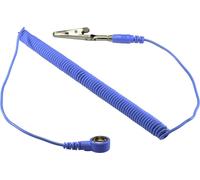 Câble de mise à la terre antistatique (ESD) TRU COMPONENTS SpKL-10-183-SK 1571685 1.83 m 1 pc(s)