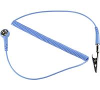 Câble de mise à la terre antistatique (ESD) TRU COMPONENTS SpKL-4-183-SK 1364527 1.83 m