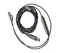 Câble de mise à niveau des écouteurs MMCX de type C 3,5 mm, pour DJI pour OSMO Action pour INSTA360, portée de 10 m en un clic pour le réveil, pour Vlog Sports de plein air (type C)