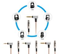 Câble de mise à niveau pour casque d'écoute, longueur de 1.4m, câble 3XUE en cuivre Compatible avec Q701 702 271 K241 K175 275 K181 k471