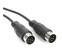 Câble de mixage 6 broches DIN mâle vers mâle Roland Microvitec pour moniteur BBC Master Electron Commodore 64 C64 1 m