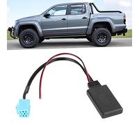 Câble de module d'autoradio, ABS 8pin Bluetooth V5.0 Module de câble AUX ligne adaptateur radio accessoires audio de voiture adaptés pour Blaupunkt