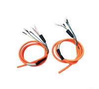 Câble de moteur de vélo électrique de qualité supérieure - Convient pour 500 W 800 W 1000 W - Résistance aux hautes températures (2 carrés)