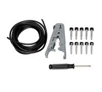 Câble de panneau de pédale de guitare, fil à souder sans fiches, petit tournevis, câbles de patchs professionnels sans soudure, câble de panneau de pédale de guitare, fil à souder