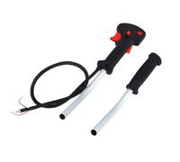 Câble de papillon pour la tondeuse à gazon - Ensemble de câbles lourds, ligne d'accélérateur flexible | ATV et go-kart compatible, ensemble de remplacement de correction rapide, contrôle d'accélératio