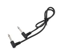 Câble de Pédale de Guitare, Cordon Auxiliaire Durable de 1/4 Pouces pour Amplificateurs et Mélangeurs, Noyau en Cuivre de 60cm