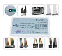 Câble de plate-forme USB DLC9 DLC9LP prend en charge les appareils d'origine et tous les appareils Xilinx FPGA Configuration Prom/CPLD Programmation