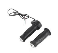 Câble de Poignée d'accélérateur pour Vélo électrique, Contrôle de Vitesse Universel 12V 48V pour Scooter électrique, ATV, Moto, Construction en Caoutchouc ABS, Conception Ergonomique Noire