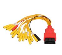 Câble de Pontage à 16 Broches, câble de Diagnostic avec connecteur OBD Femelle, Adaptateur de Pontage Universel pour la Diagnostic Automobile Compatible avec Les Voitures, SUV et