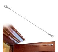 Câble de porte d'armoire - Clip de restriction d'angle de charnière, protecteur d'angle d'ouverture de porte | Limiteur de charnière d'armoire avec vis de montage, balançoire de porte d'armoire et
