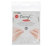 Câble de précision Tulip CarryC 100 cm - Argent Transparent