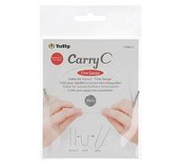 Câble de Précision Tulip CarryC 60 cm - 1 pièce, Argent et Transparent
