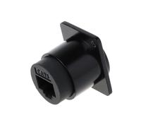 Câble de prise RJ45 type D, connecteur de Signal femelle Cat6, adaptateur d'interface d'extension Ethernet réseau monté sur panneau