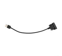 Câble de prise USB pour Toyota Hilux, Prado, Landcruiser Series, prend en charge le chargement USB 2 0 et le transfert de données, conçu pour une installation courte sur tableau de bord